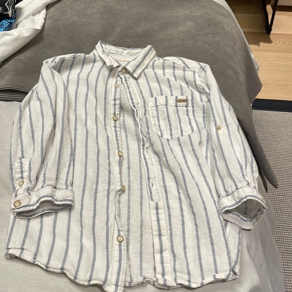 Gorgeous linen summer dress shirt for boys. - Picture 1 of 1